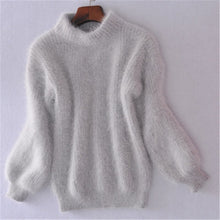 Emilie Women's Sweater – Loose Knitted Wool Sweater Comfortable & Elegant in Modern Style