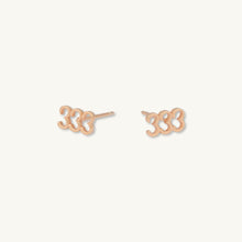 333 Angel Number Earrings