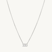 333 Angel Number Pendant Necklace