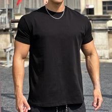 Liam Sport T-Shirt Men – Loose Cotton Short Sleeve T-Shirt with Breathable Design