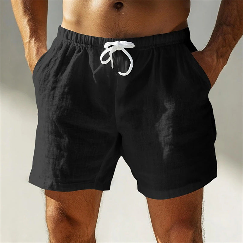 Dylan Short Homme en Cotton – Breathable Design with Loose Fit & Mid-Thigh Summer Length