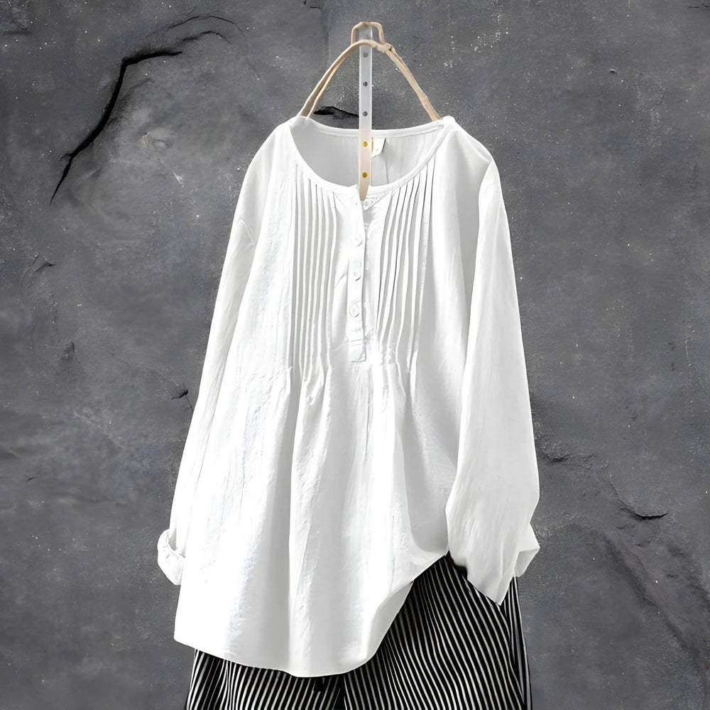 Blouse Oversize Woman Vanessa – Chic Loose Top in Premium Fabric for All Occasions