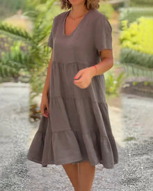 Cocktail Dress Woman Desarae – Midi Dress Off-Shoulder with Elegant Silhouette for Special Events
