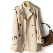Manel Women's Coat – Casual Elegant Trench Coat with Modern & Comfortable Style