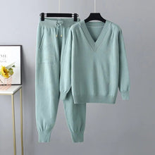 Margot Women's Set – Premium Knit Sweater & Pants, Chic Style & Elegant Comfort