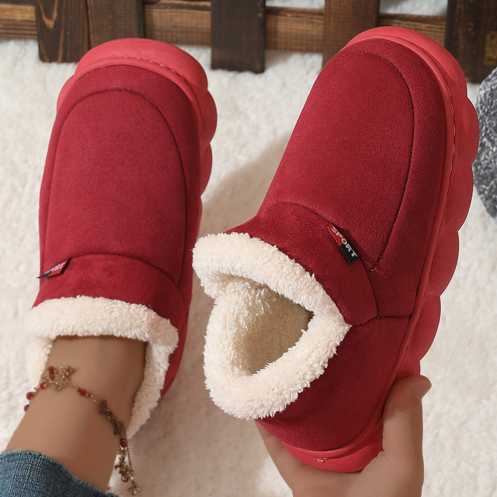 Rebecca – Plush Platform Sneakers for Women – Soft and Warm Winter Shoes with Comfortable Lining