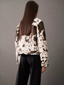 Claudia Cow Print Dress – Bold, Trendy and Original for a Unique Look