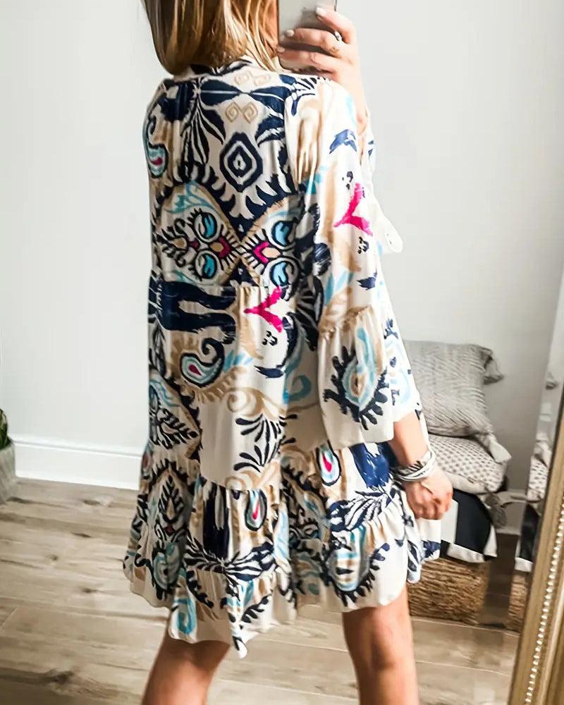 Leigh Short Dress Women – Mini Feminine & Light Dress for Chic Summer and Casual Style