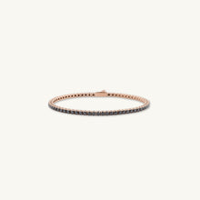 3mm Black Tennis Chain Unisex Bracelet