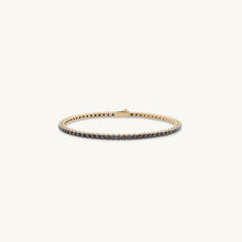 3mm Black Tennis Chain Unisex Bracelet