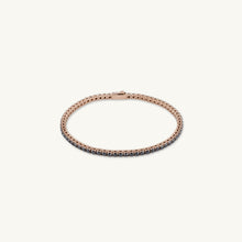 3mm Black Tennis Chain Unisex Bracelet
