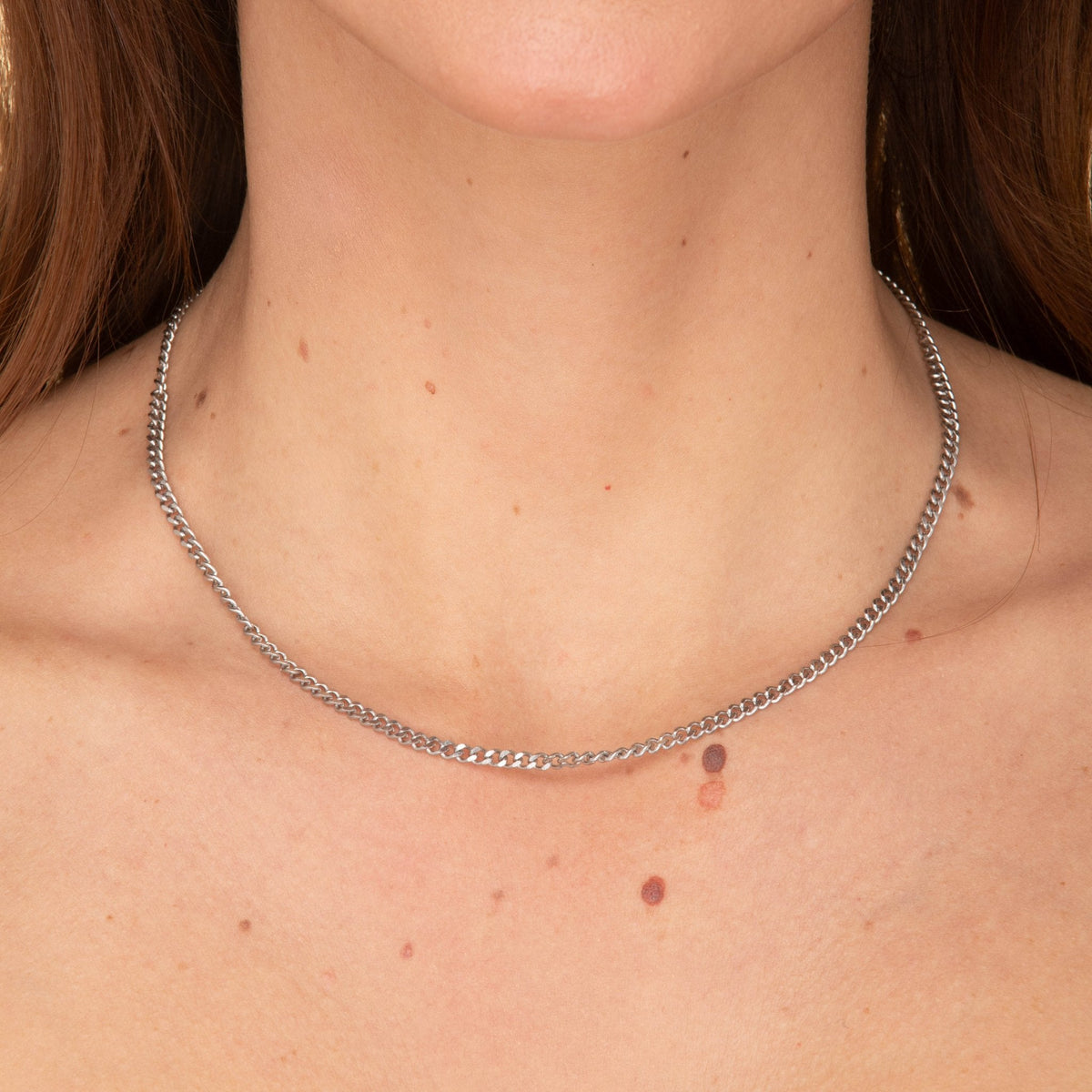 3mm Cuban Chain Necklace