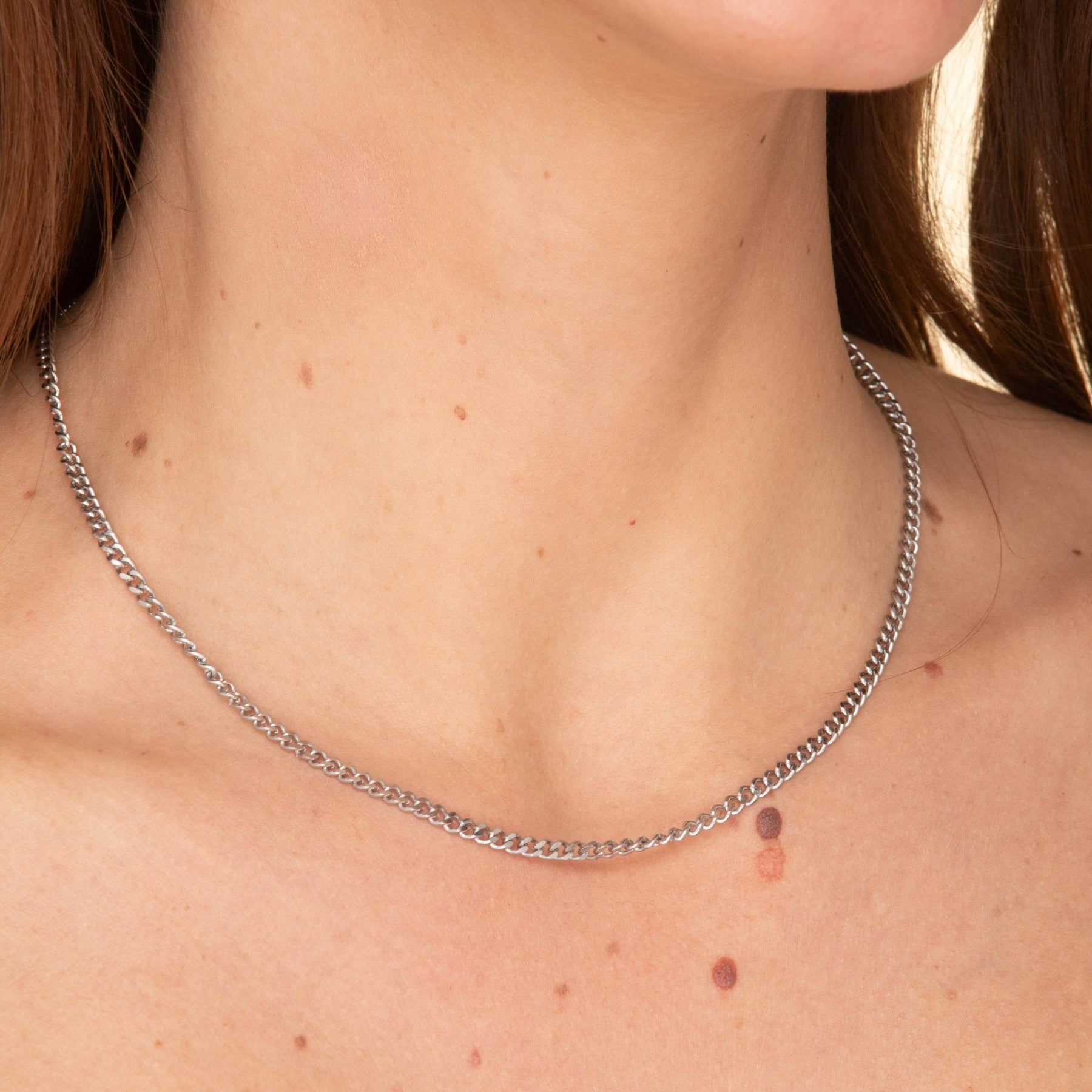 3mm Cuban Chain Necklace