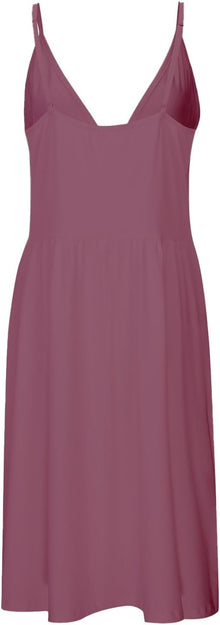 Chloe Women's Dress – Satin Mini Dress with V-Neck, Thin Straps, Pockets, Elegant Evening Wear