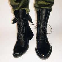 Zuriel Women's Boots – Elegant High Boots with Heel & Laces in Premium Leather