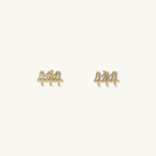 444 Angel Number Earrings