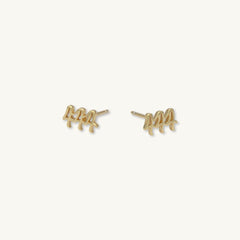 444 Angel Number Earrings