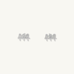 444 Angel Number Earrings