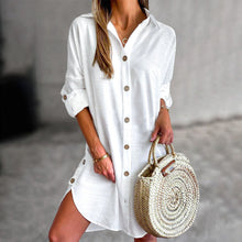Nova Dress Shirt Woman – Lightweight Summer Dress with Casual Elegance and Loose Fit