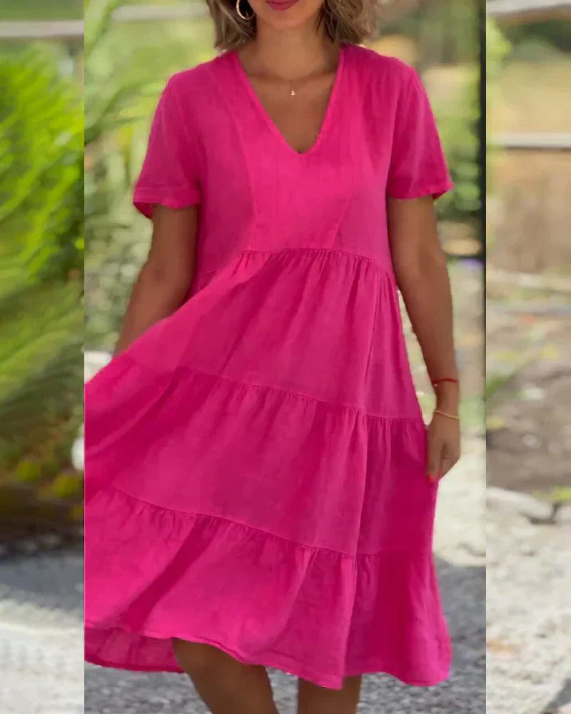 Cocktail Dress Woman Desarae – Midi Dress Off-Shoulder with Elegant Silhouette for Special Events