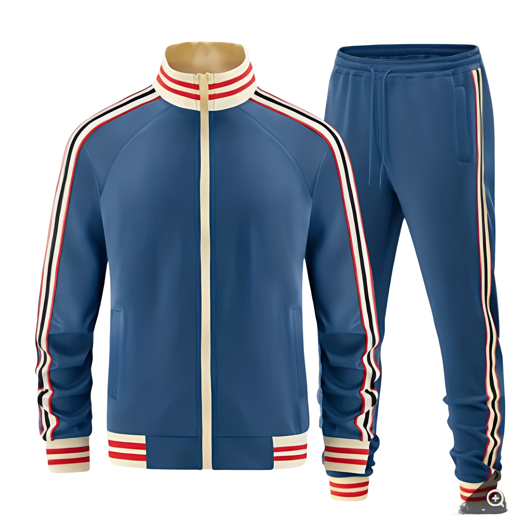 Peyton Women's Sports Set – Lightweight Striped Set with Breathable Jacket & Pants