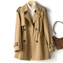Manel Women's Coat – Casual Elegant Trench Coat with Modern & Comfortable Style