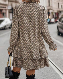 Robe Femme Stella – Elegant Long Sleeve Dress with Casual Fit and Timeless Style