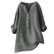 Crimson Blouse Femme – Lightweight and Breathable Fabric, Intense Red V-Neck & Versatile Style