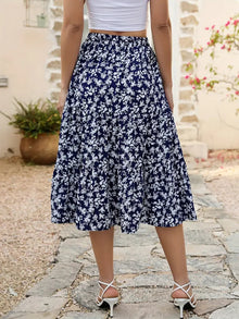 Floral Skirt Women Zia – Flared A-Line Cut with Pockets, Lightweight for Spring & Summer