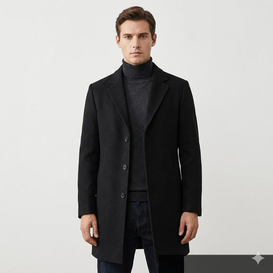 Julien Moreau | Luxury Tailored Wool Coat For Men