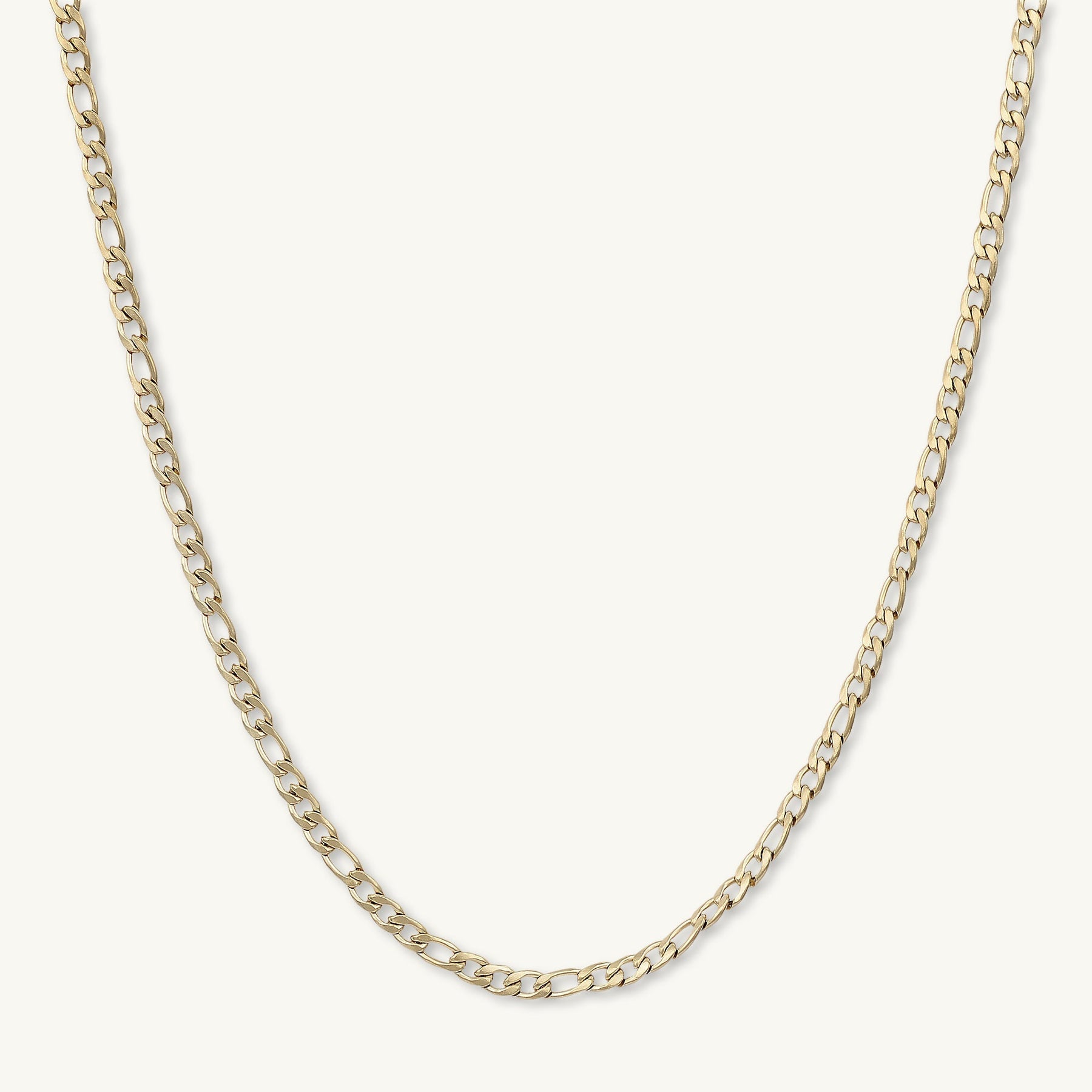 4mm Figaro Chain Necklace