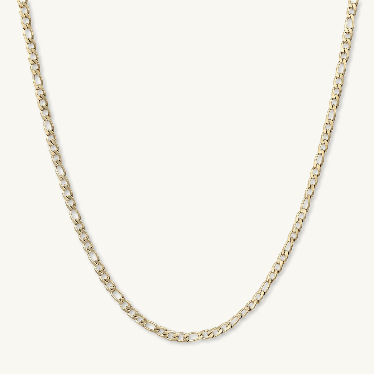 4mm Figaro Chain Necklace