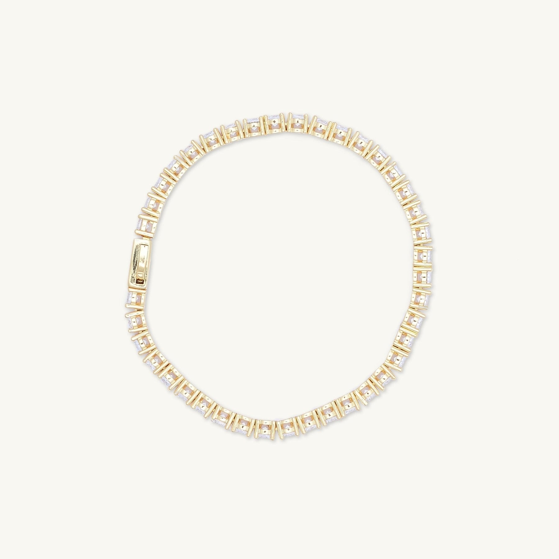4mm Tennis Chain Unisex Bracelet