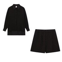 Aaliyah Women's Summer Set – Lightweight Cotton Set with Top and Shorts in Casual Style