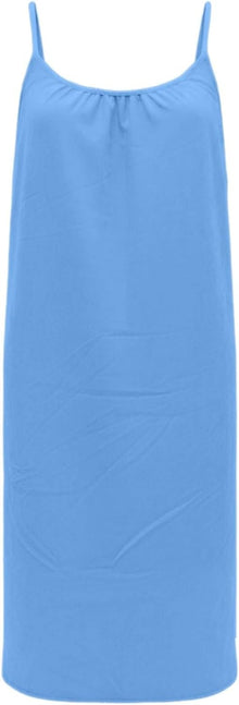 Noa Women's Dress – Maxi Dress with Open Back, Thin Straps, Flowing Cut, Elegant Summer Beach Dress