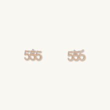 555 Angel Number Earrings