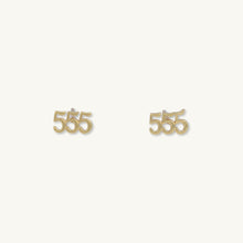 555 Angel Number Earrings