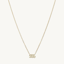 555 Angel Number Pendant Necklace