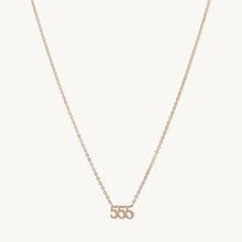 555 Angel Number Pendant Necklace