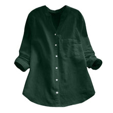 Aloyse Women's Shirt – Comfortable Breathable Linen-Cotton & Relaxed Loose Fit