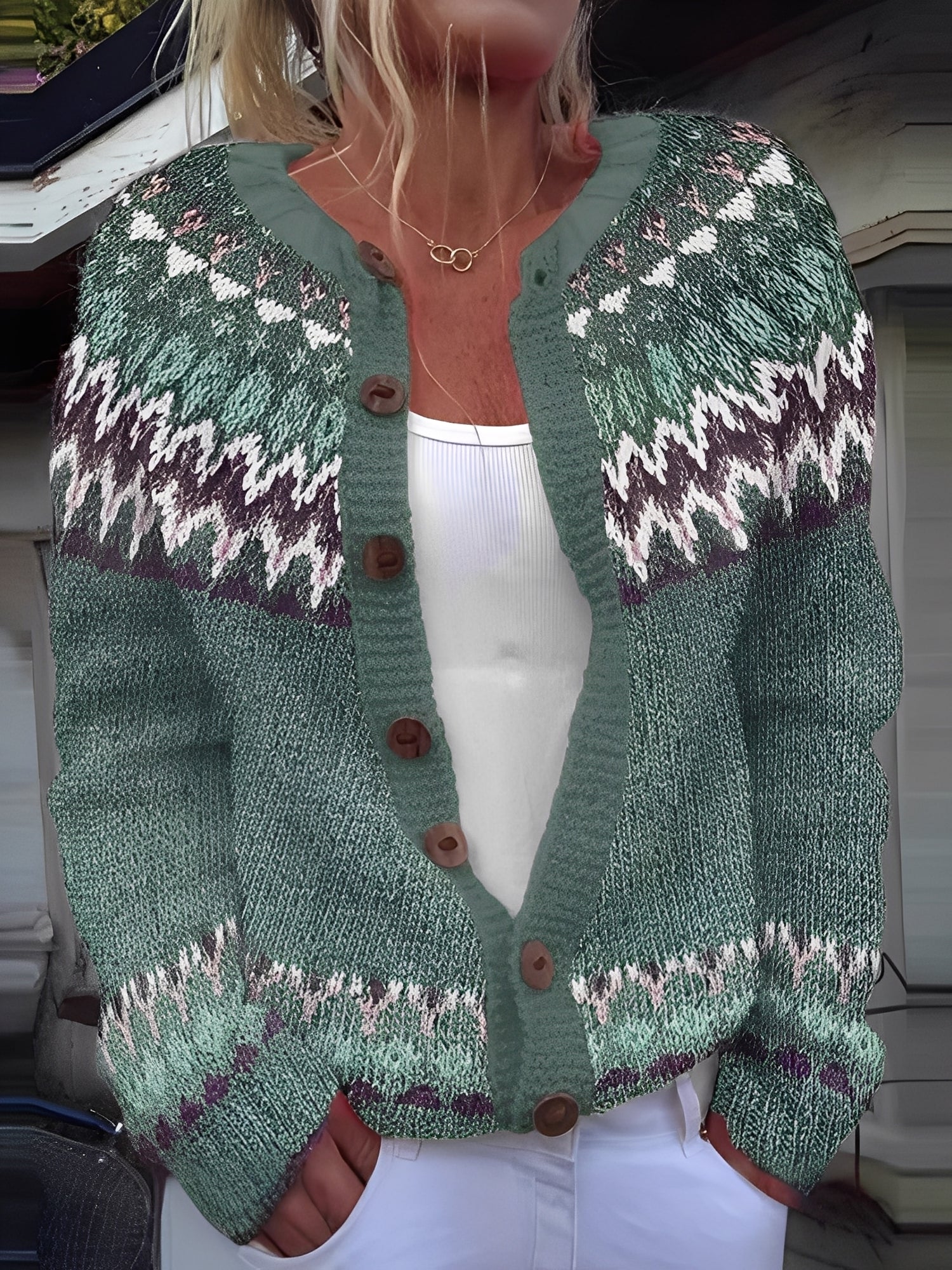 Ember – Women's Button Cardigan – Light and Soft Knit with Classic and Elegant Design