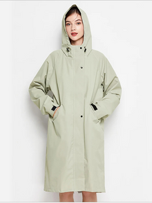 Malia Women's Waterproof Jacket – Lightweight Windbreaker with Adjustable Hood & Practical Pockets