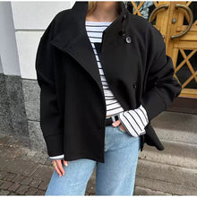 Elise Short Coat Women – Elegant, Comfortable and Versatile Double Breasted