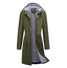 Adelaide Women's Coat – Long Waterproof Jacket with Hood & Breathable Feminine Cut