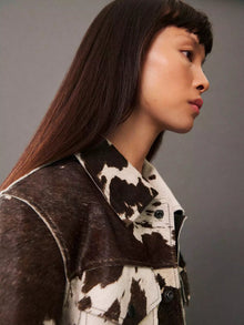 Claudia Cow Print Dress – Bold, Trendy and Original for a Unique Look
