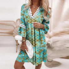 Cassandra Summer Dress for Women - A luxurious bedroom featuring a comfortable shape and a fresh design
