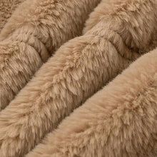 Terry Teddy Vest Woman – Soft Winter Coat with High Collar & Modern Zipped Cut