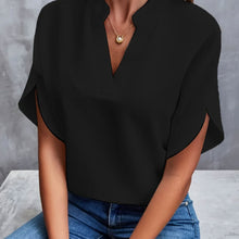 Lily Jones | Chiffon V-Neck Blouse For Women
