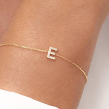 The Original Initial Sapphire Letter Bracelet