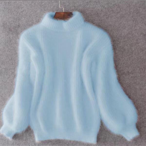 Emilie Women's Sweater – Loose Knitted Wool Sweater Comfortable & Elegant in Modern Style